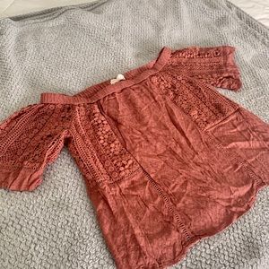 VICI DOLLS- open- shoulder top